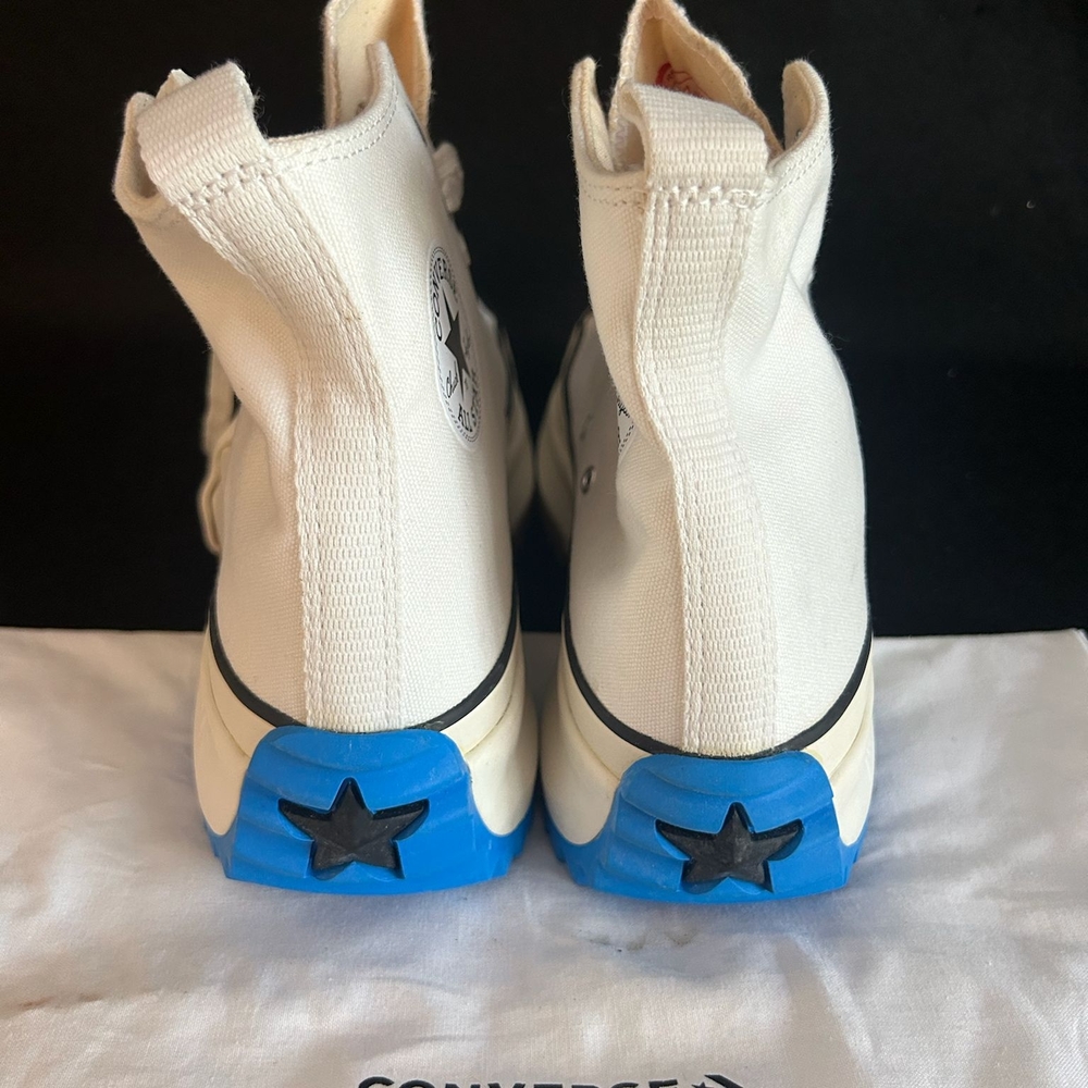 Converse Run Star Hike Size 11 Mens 12.5 Wo JW Anderson White Gum Blue 164665C - Picture 5 of 8